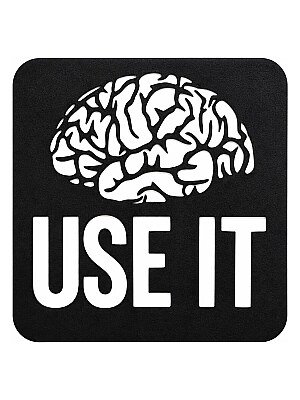 Настенное панно Мозг Use It 17.5х17.5 см 3