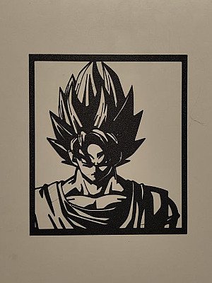 Настенное панно Goku Super Saiyan Dragon Ball 2
