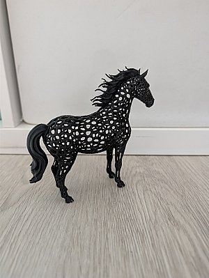 Интерьерная статуэтка Лошадь Voronoi 5