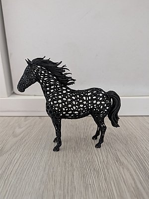 Интерьерная статуэтка Лошадь Voronoi 8