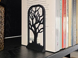 Держатель для книг Зимнее дерево 3