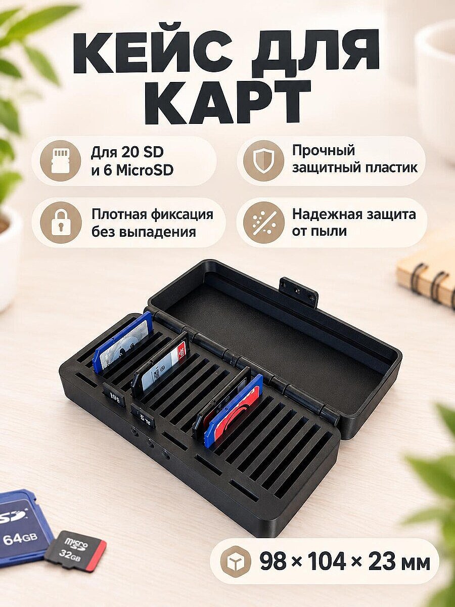 Кейс для карт памяти SD Case XXL