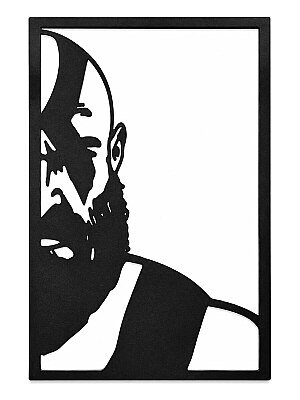 Настенный декор Кратос God of War 4