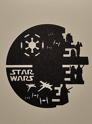 Настенное панно Звезда Смерти Star Wars 2