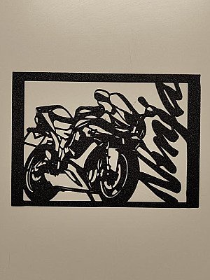 Настенное панно Kawasaki Ninja декор 2