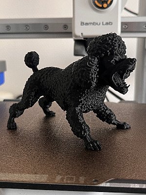Декоративная фигурка Злой пудель 2