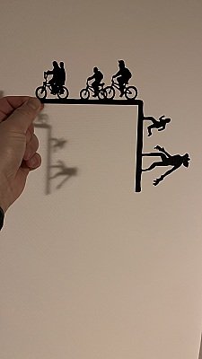 Угловой декор на дверь Stranger Things 2