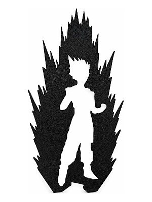 Настенный декор Dragon Ball Goku силуэт 4