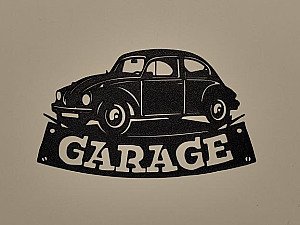 Настенное панно VW Beetle Garage 3