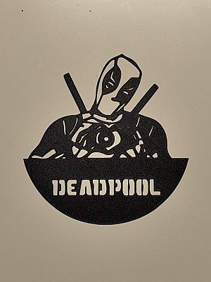 Настенные часы декор Deadpool Дэдпул 1