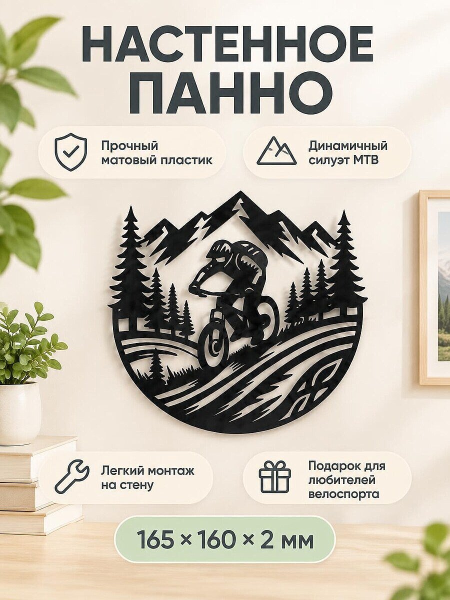 Настенное панно Горный велосипед MTB