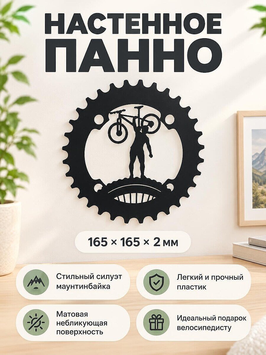 Настенный декор MTB Adventure Chainring