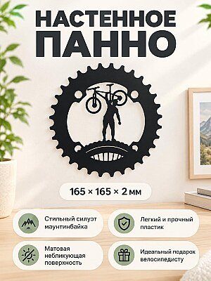 Настенный декор MTB Adventure Chainring 1
