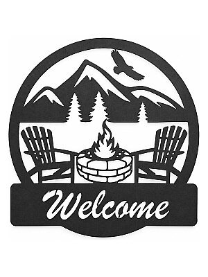 Настенная табличка Welcome Кемпинг 4