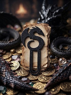 Скрепка-закладка Дракон 2
