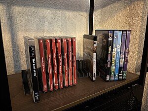 Подставка для дисков Blueray, DVD, консолей 5