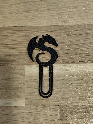 Скрепка-закладка Дракон 6
