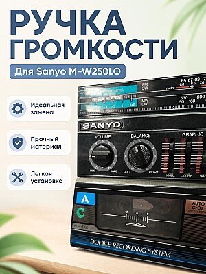 Ручка громкости для Sanyo M-W250LO 1