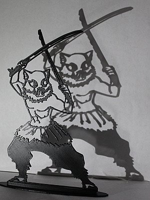 Силуэт Inosuke Hashibira Demon Slayer 2