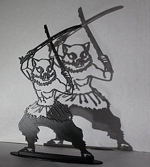 Силуэт Inosuke Hashibira Demon Slayer 4