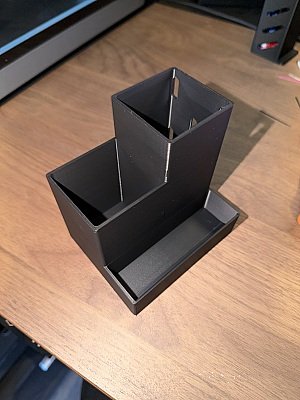 Держатель для ручек с лотком для IKEA Skadis 6