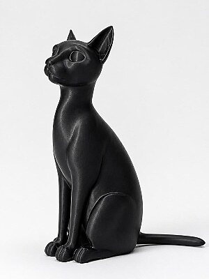 Декор Черный кот минимализм 4