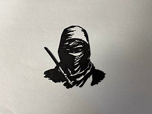 Декор для дома Ниндзя силуэт 4