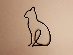Настенный декор Кот 3
