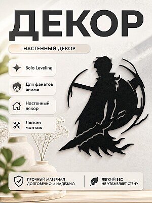 Настенный декор Solo Leveling 1