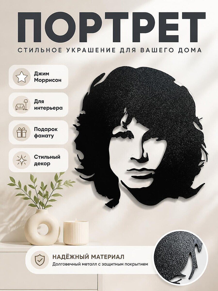 Декор для интерьера Джим Моррисон The Doors