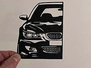 Настенный декор BMW M140I 2