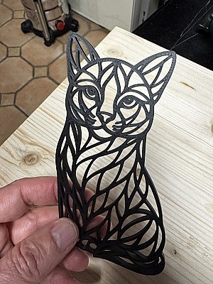 Настенный декор Кот, минимализм 5
