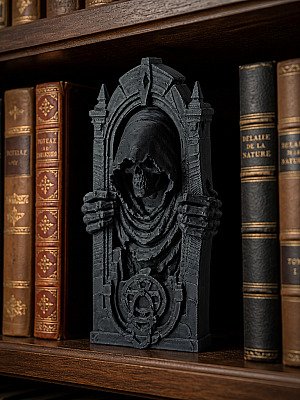 Декор для книжной полки Мрачный Жнец 2