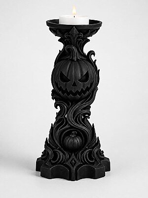 Подсвечник Halloween Samhain Тыква LED 3