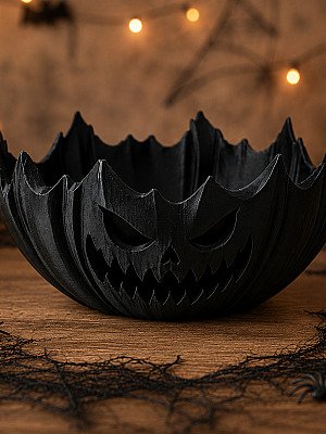Декоративная чаша Jack-O’-Lantern для Хэллоуина 2