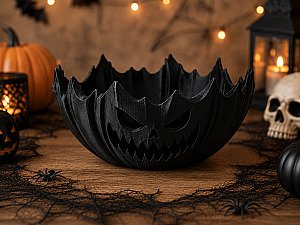 Декоративная чаша Jack-O’-Lantern для Хэллоуина 3