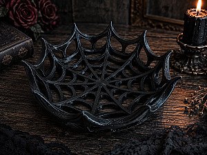 Готическая подставка Паутина для Хэллоуина 3