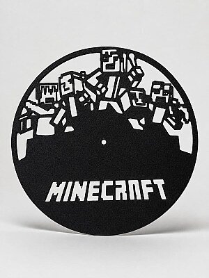 Настенные часы Minecraft 2