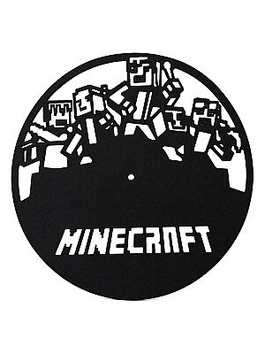 Настенные часы Minecraft 4