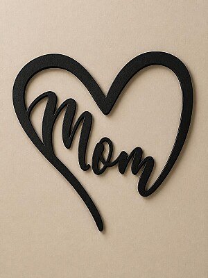 Декор настенный "Сердце Mom" ко Дню матери 2