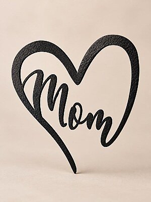 Декор настенный "Сердце Mom" ко Дню матери 3