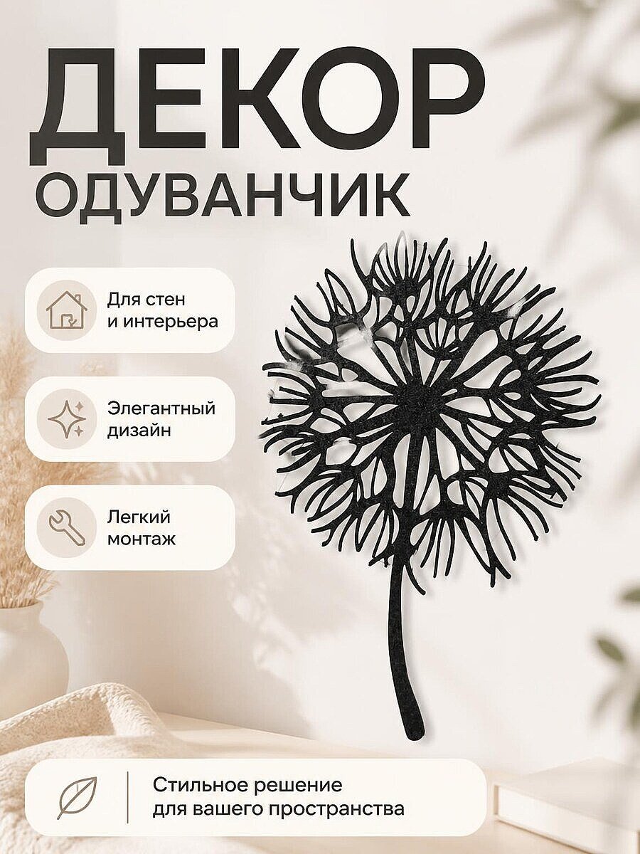 Настенный декор Одуванчик