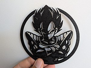 Настенный декор Веджета из Dragon Ball 3