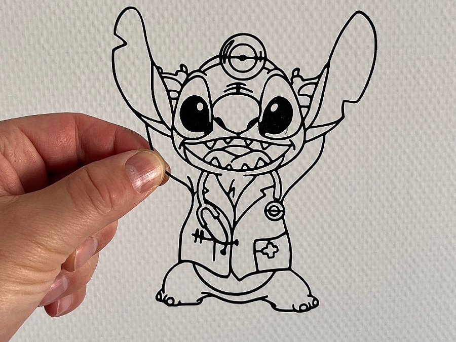Настенный декор Disney Стич Доктор