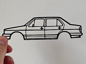 Настенный декор VW JETTA MK1 2