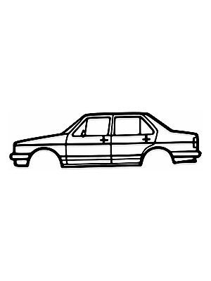 Настенный декор VW JETTA MK1 3