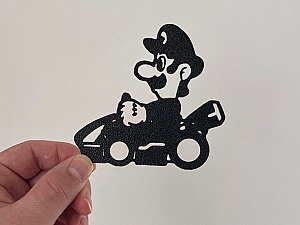 Декор Mario Kart Луиджи 2