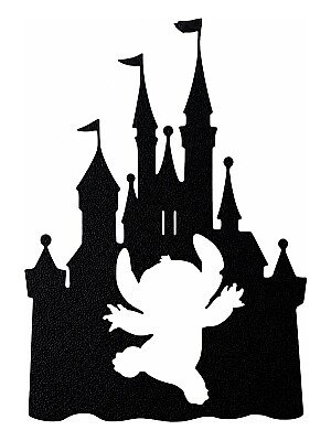 Настенный декор Disney Замок и Стич 3