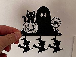 Декор для Хэллоуина: Тыква, Призрак, Кот, Ведьмы 2