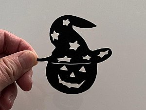 Декор для Хэллоуина Тыква в шляпе 2